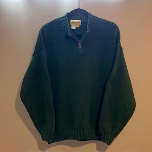 Eddie Bauer mens Heavy cable-knit sweater